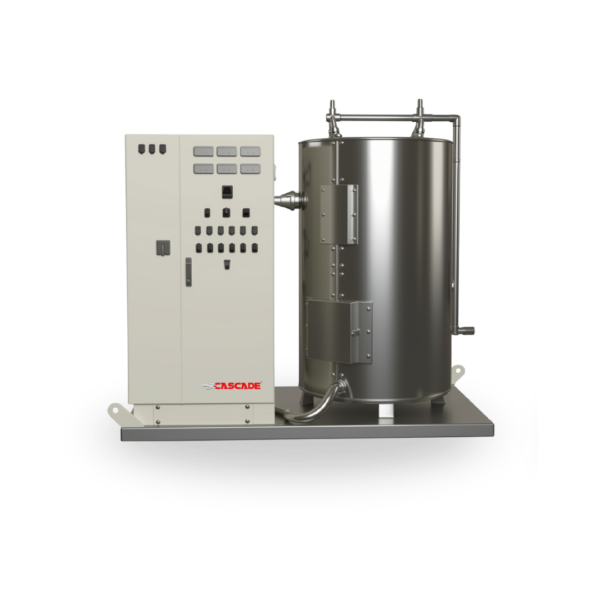 Cascade stainless steel calorifier for ships
