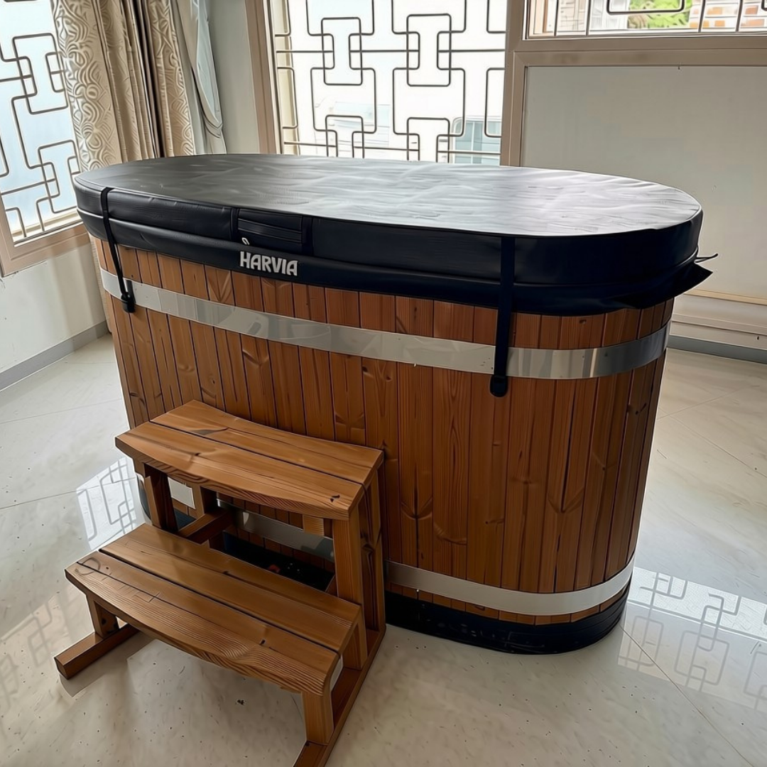 Cascade Frosty Cold Plunge installation completed in Bangalore, Karnataka