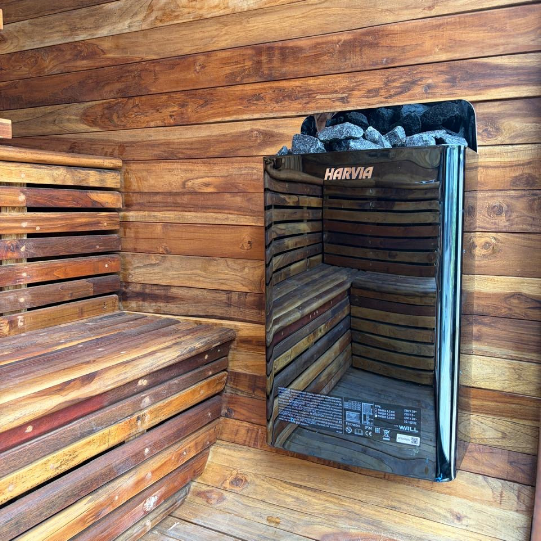 Cascade residential sauna installation completed in Tenkasi, Tamil Nadu