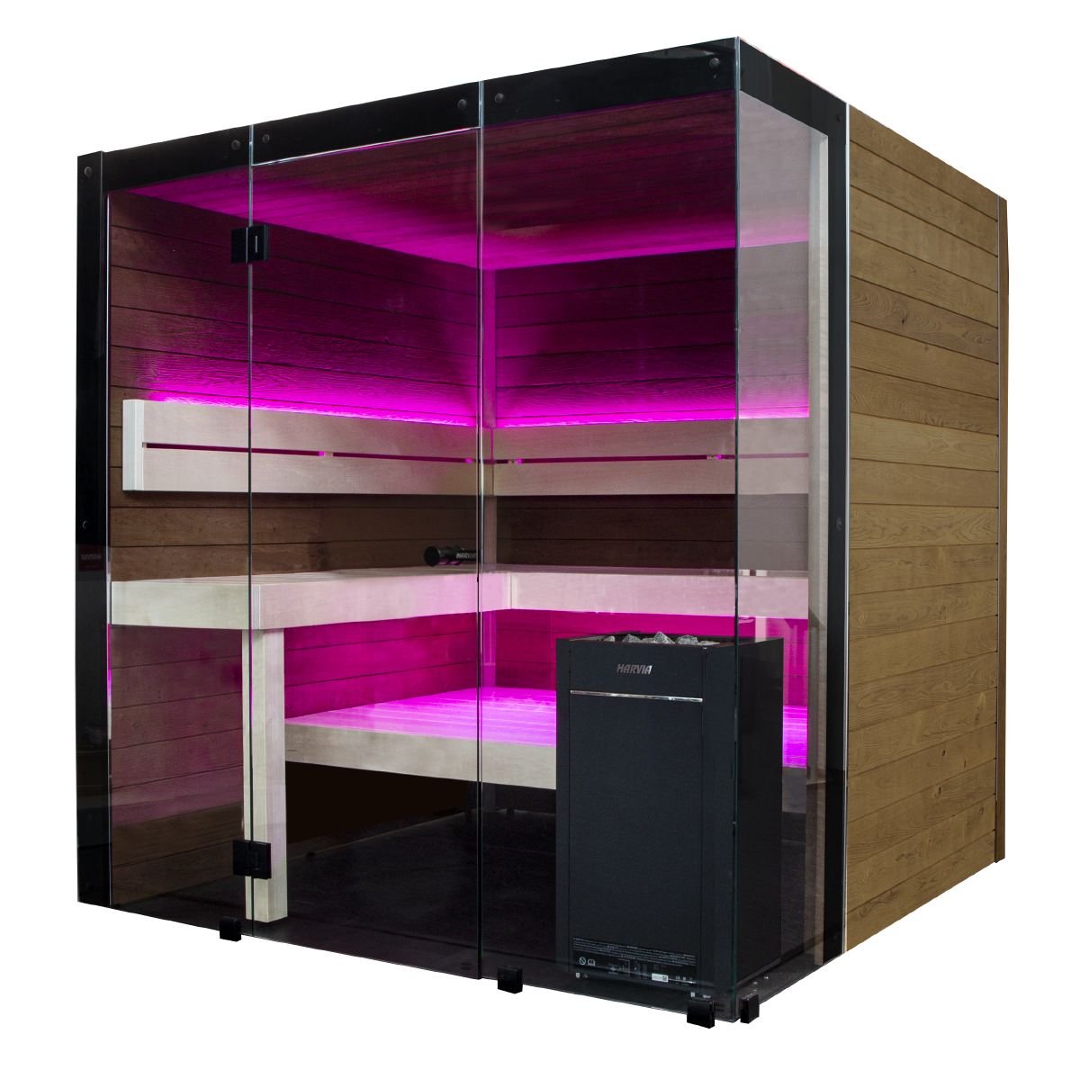Harvia Block custom-sized sauna cabin