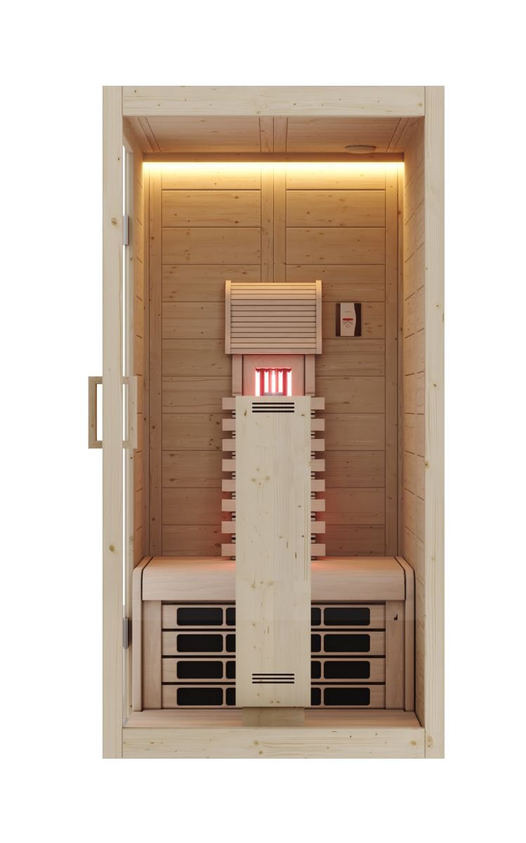 Harvia MiniMy compact infrared sauna cabin