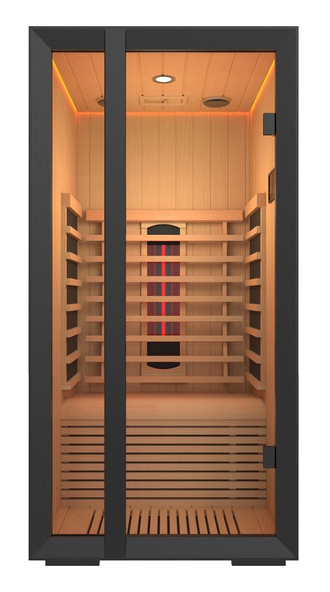 Harvia Onni Mini single-person infrared sauna cabin
