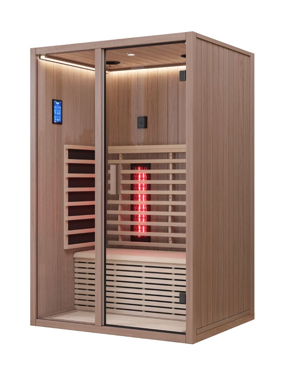 Harvia Onni Sienna Duo two-person infrared sauna