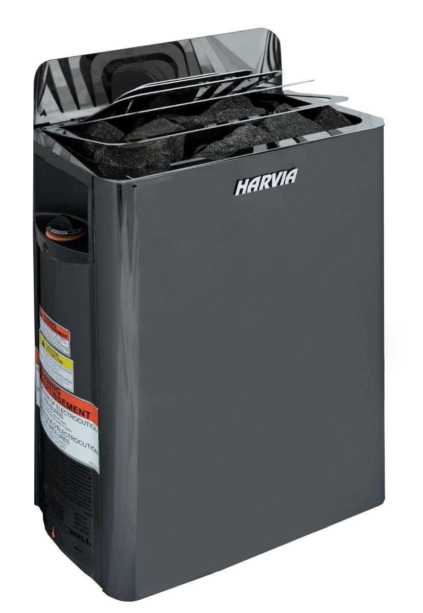 Harvia The Wall slim wall-mounted sauna heater