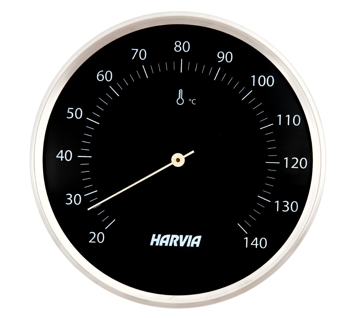 Harvia black thermometer