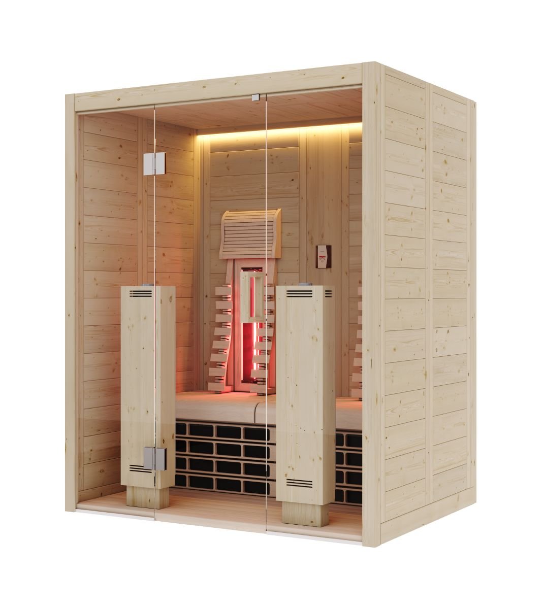 Harvia VitaMy two-person infrared sauna cabin